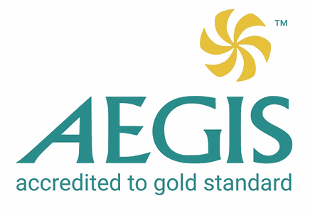 AEGIS accredited to gold standard