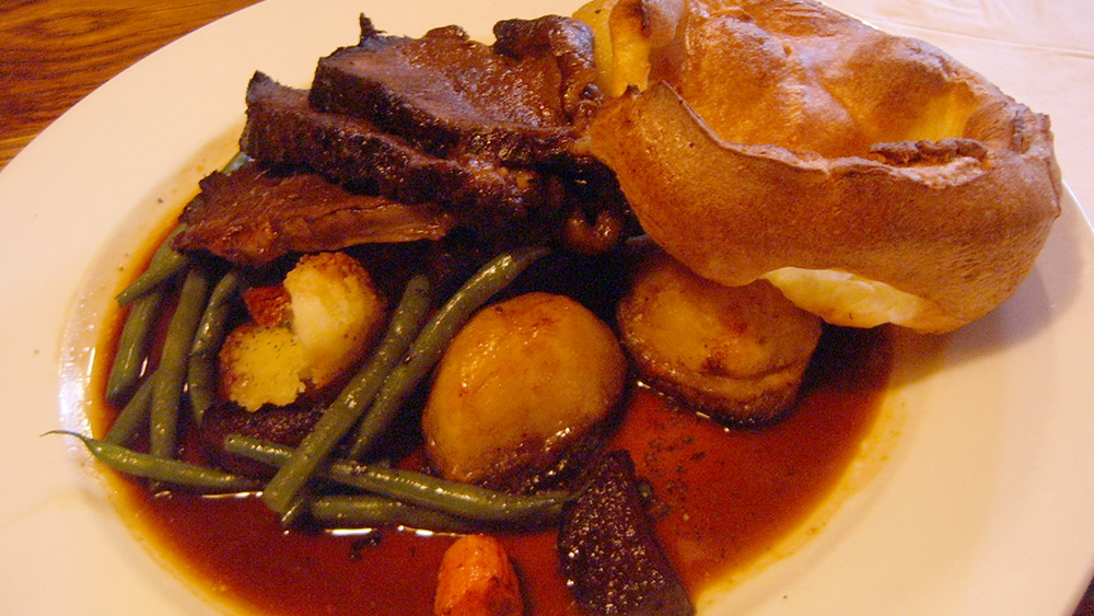 BRITISH FOOD Sunday Roast